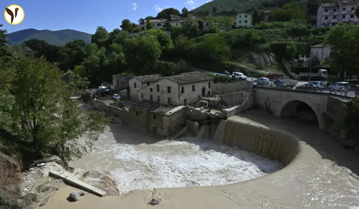 Easter Storm Pummels Italy