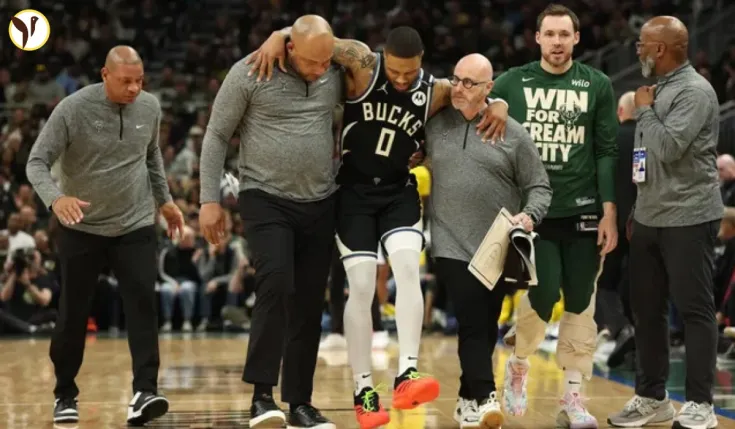 Lillard's Devastating Injury Crushes Bucks' Playoff Hopes