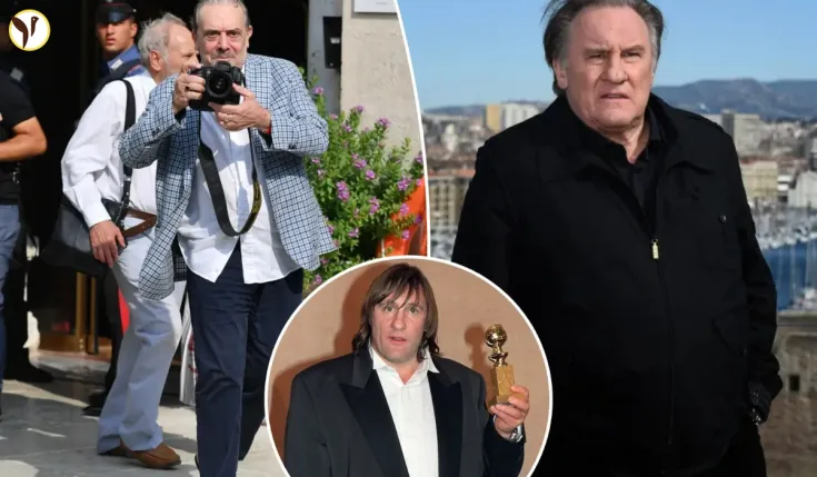 Depardieu Punches Paparazzo in Rome