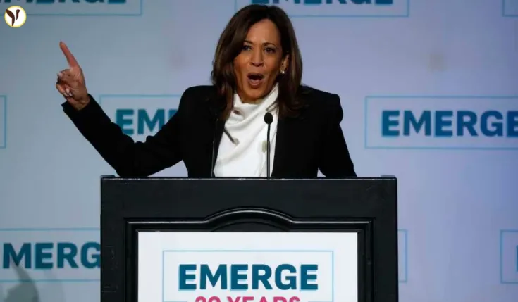 Kamala Harris speech April 2025