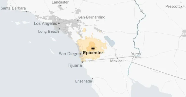 5.2 Magnitude Quake Shakes San Diego; Region Feels the Tremor