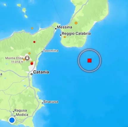 Sicily Earthquake Shakes