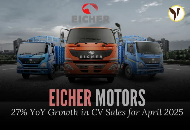 Eicher CV Sales Jump 27% YoY in April