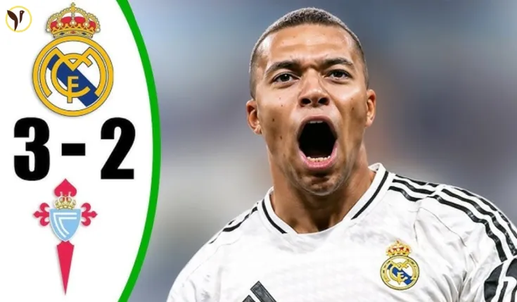 Real Madrid vs Celta Vigo 4-0