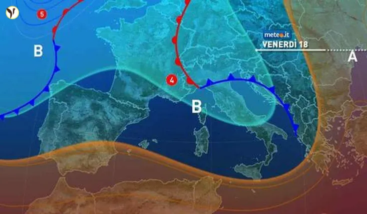 Rainy Good Friday Forecast for Rome and Lazio