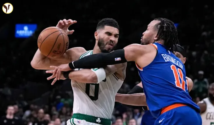 Knicks Upset Celtics; Nuggets Edge Thunder in Playoff Openers