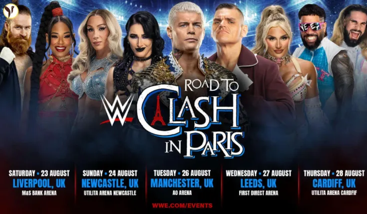 WWE Clash in Paris Tickets On Sale Now! Get Yours Before They're Gone!