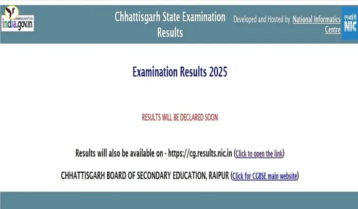 CGBSE 10th & 12th Results 2025 OUT! Check Now!