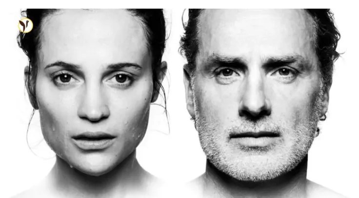 Alicia Vikander & Andrew Lincoln 