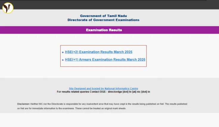 TN 12th Result 2025 OUT! Check Your Marks Now (95.03% Pass Rate)