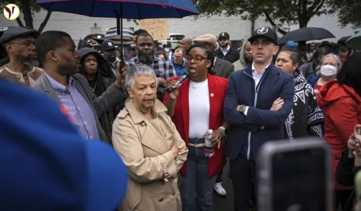 Newark Mayor Arrested During Protest