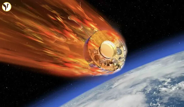 Soviet Spacecraft Kosmos 482 Crash