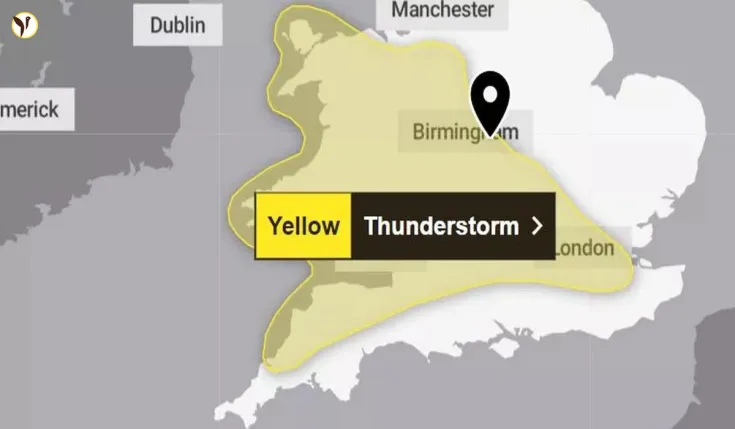 Thunderstorm Warning! Stay Safe & Check Weather Updates Now!