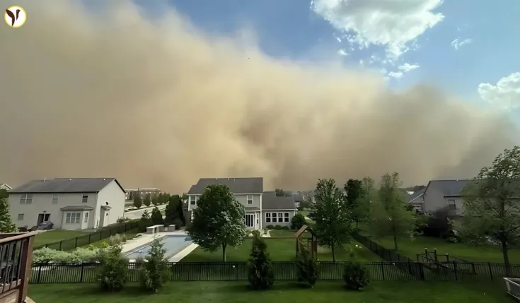 dust storm Chicago