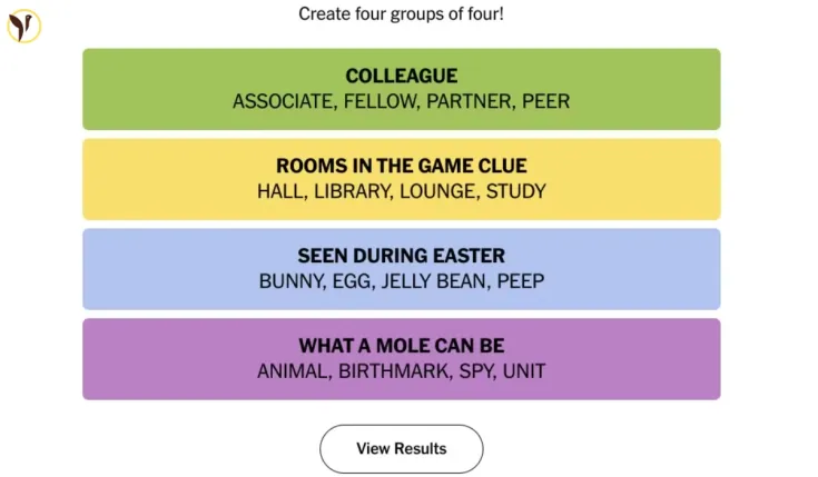 NYT Connections