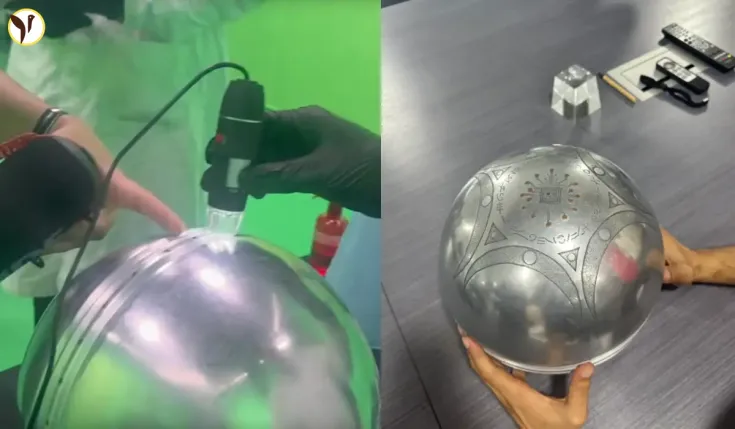 Strange Metal Sphere Falls in Colombia