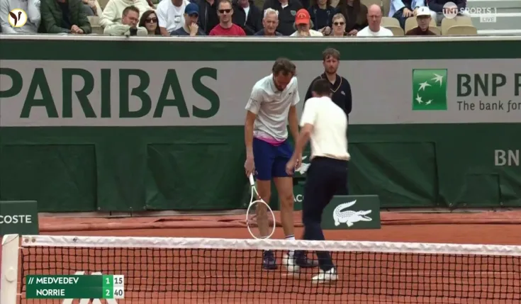 Norrie Stuns Medvedev in French Open Upset