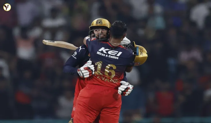 RCB Stuns LSG in Thrilling IPL Upset; Sets Up Qualifier 1 Clash!