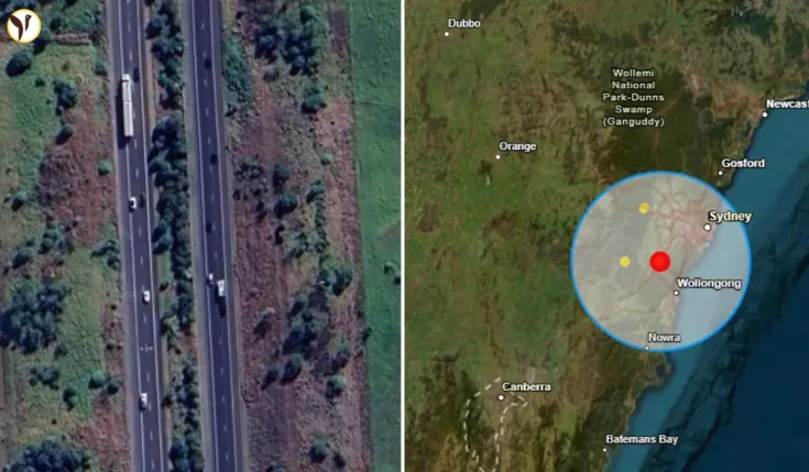 Sydney earthquake