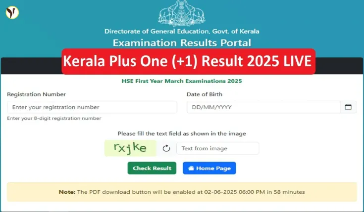 Kerala Plus One Results 2025 Out