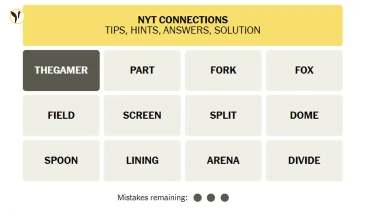 NYT Connections