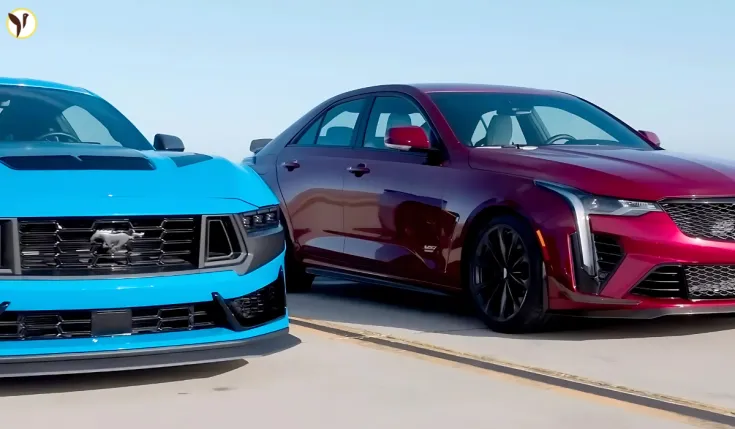 Ford Mustang Crushes Cadillac in Muscle Car Face-Off