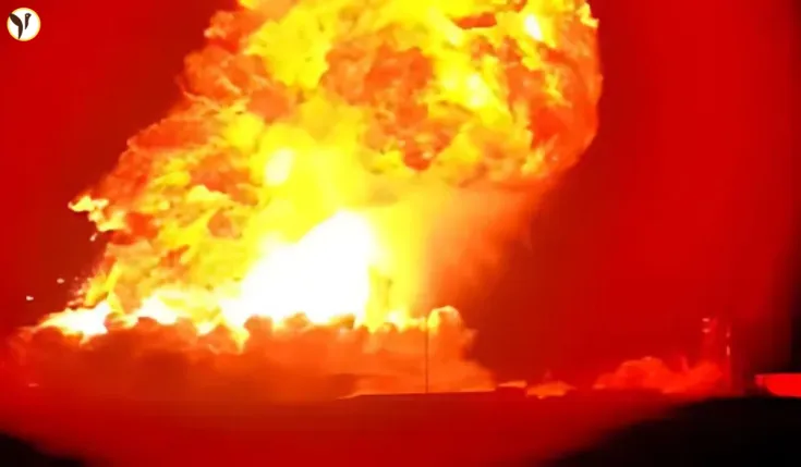 SpaceX explosion