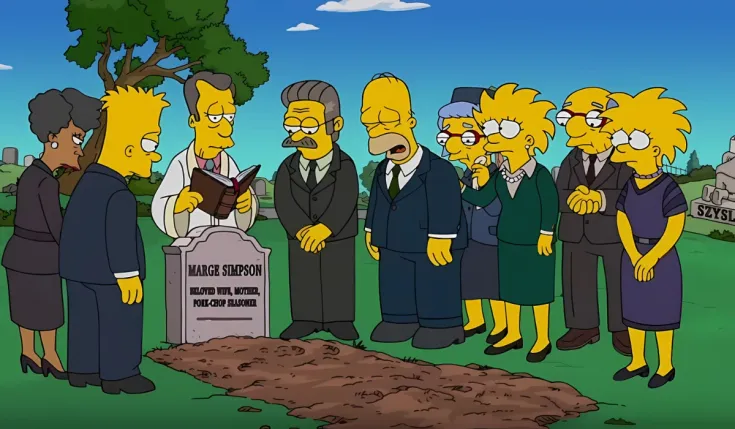 Marge Simpson death