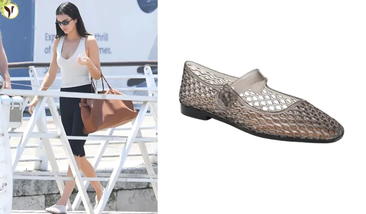 Kendall Jenner travel shoes