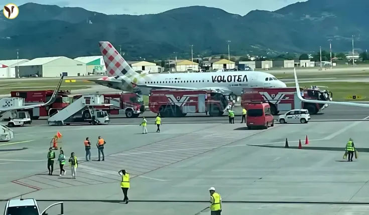 Bergamo airport incident
