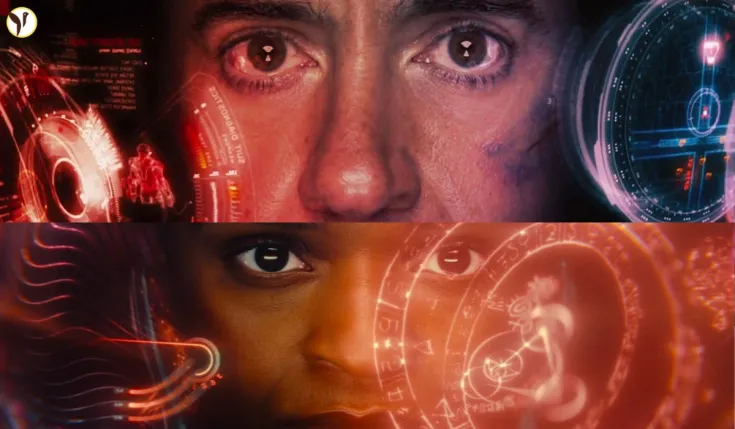 Robert Downey Jr. & Dominique Thorne