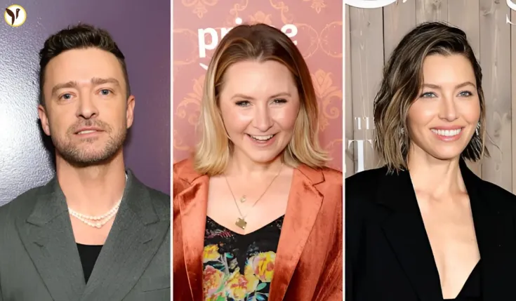 Beverley Mitchell, Justin Timberlake & Jessica Biel