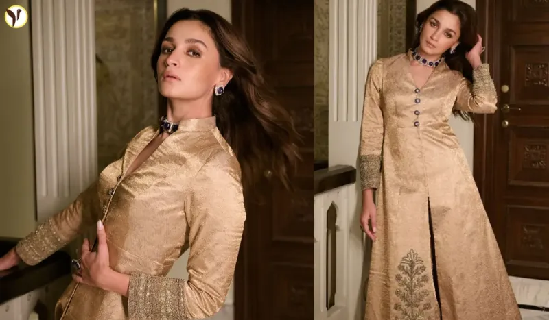  Alia Bhatt's Festive Outfit